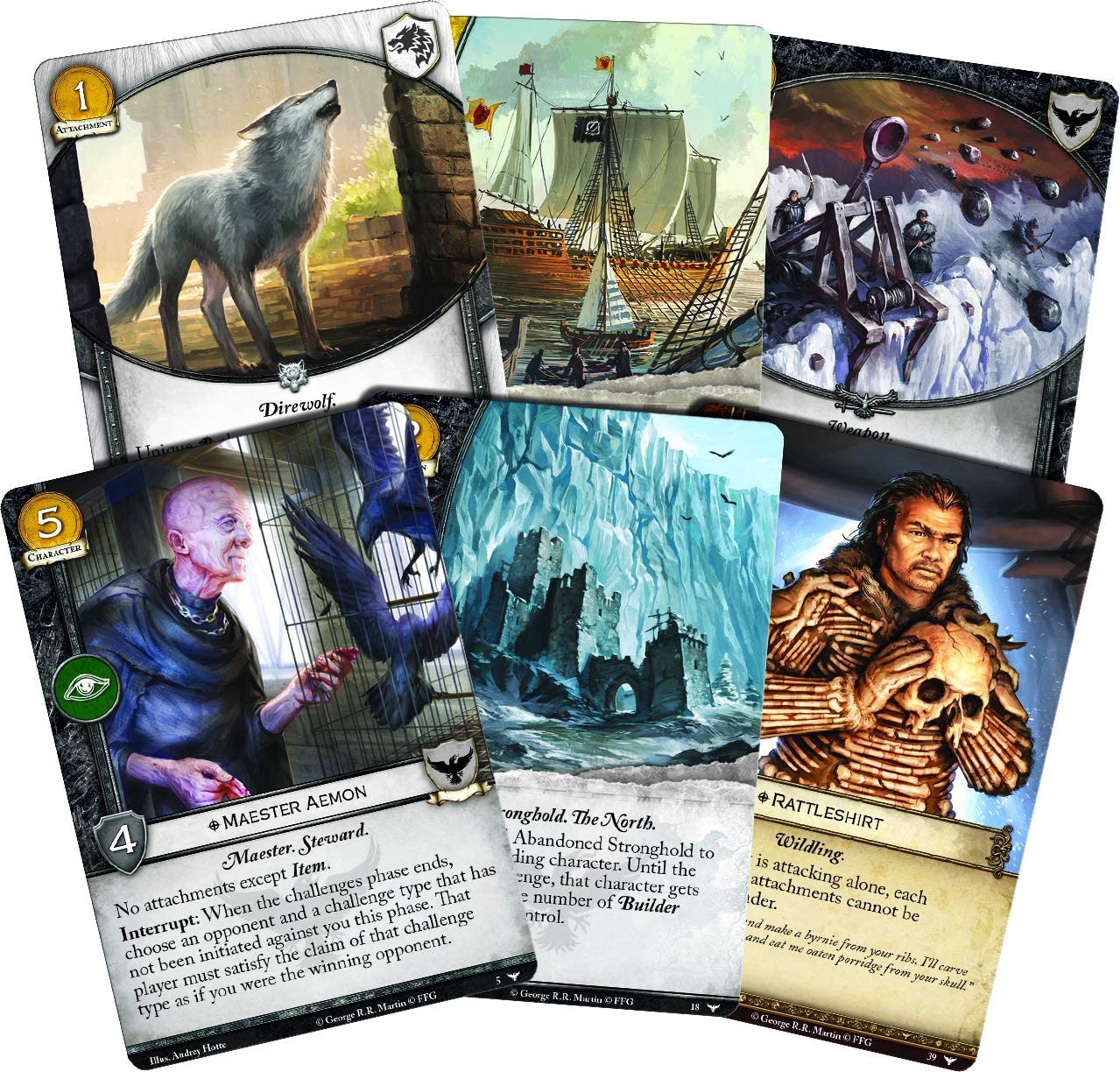 A Game of Thrones : The Card Game Second Edition - Watchers on the Wall Deluxe Expansion